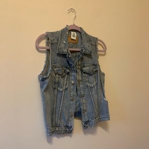 Denim vest